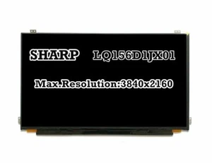 15.6" LCD LED Screen LQ156D1JX01 3840X2160 4K UHD IPS 1000:1 Display - Picture 1 of 3