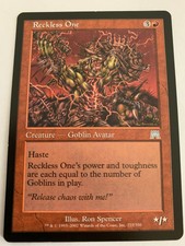 MTG Magic The Gathering - Reckless One - Onslaught - LP
