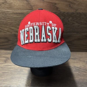 Nebraska Cornhuskers 2-Tone Zephyr Snapback Cap NWT (Blk/Red) - Picture 1 of 9