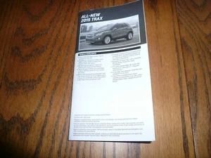 Chevrolet Trax 2015 guía de referencia de bolsillo - artículo solo concesionario - Imagen 1 de 2