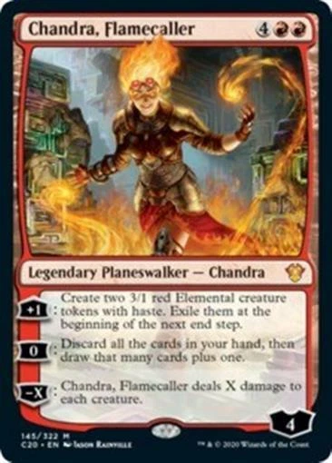 MTG - CHANDRA, FLAMECALLER - Commander 2020 (M) - Image 1 of 1