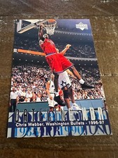1997 Upper Deck Dateline NBA Card #329 Chris Webber (H6)