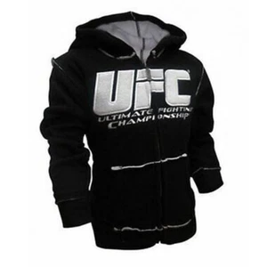 Toddler Kids UFC Ultimate Fighting Championship Black/White Hooded Sweatshirt - Picture 1 of 12