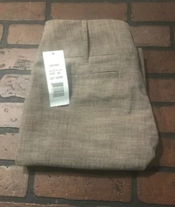 Harve Benard Flat Front Brown Dress Pants Women's Size 10 - Picture 1 of 6