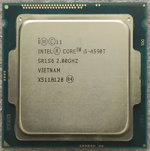 Intel Core i5-4590T SR1S6 2.00GHz 6MB 4-core LGA-1150 socket CPU processor - Picture 1 of 3
