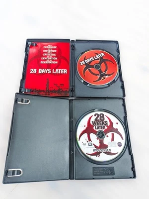 28 Days Later/28 Weeks Later DVD Set W/Insert Zombie MINT RARE OOP - Image 1 of 2