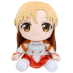 Sword Art Online Yūki Asuna 30 cm weich sitzend Plüsch Puppe Umarmung Kissen Stofftier Geschenk - Bild 1 von 12