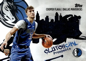 2025-26 Topps #CC-1 Cooper Flagg Clutch City Prospects - Bild 1 von 2