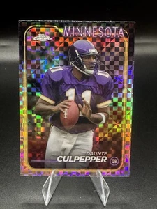 2024 Topps Chrome X-Fractor #117 Daunte Culpepper - Imagen 1 de 2