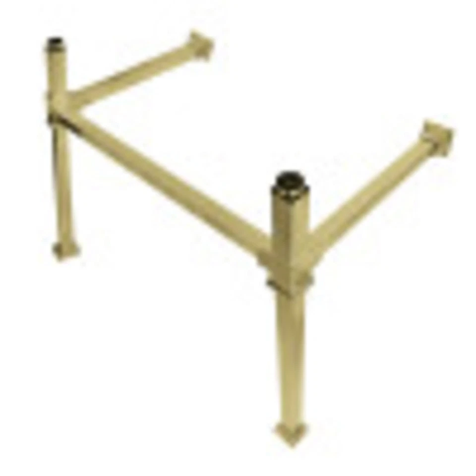 Kingston Brass VPB3328SQ Monarch 28"W x 33"H Console Stand - Brass - Image 1 of 1