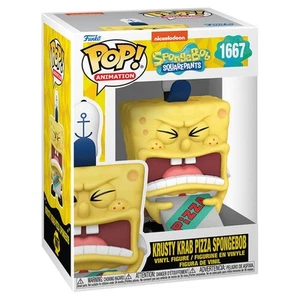 Figura POP Bob Esponja Krusty Krab Pizza Spongebob - Imagen 1 de 2