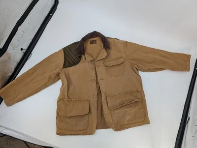 Abrigo Chaqueta de Lona SafTBak De Colección Acolchado Hombro Pájaro Caza Hombres Tareas Foto 1 de 4