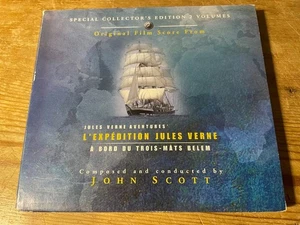 L'EXPEDITION JULES VERNE (John Scott) OOP Cinefonia Ltd Score Soundtrack 2CD - Picture 1 of 3