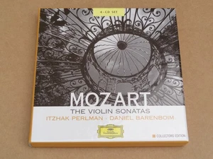 Mozart - Violin Sonatas - Deutsche Grammophon 4 CD Box Set (Perlman/Barenboim) - Imagen 1 de 2