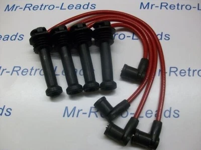 RED 8.5MM PERFORMANCE IGNITION LEADS FOR THE FOCUS ZETEC 1.8 SILVER TOP HT LEAD - Image 1 of 4