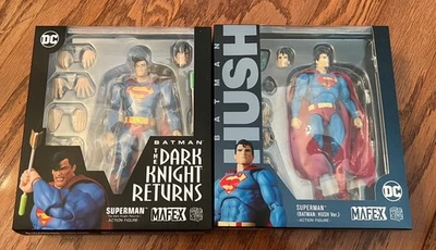 MAFEX Superman Hush Ver. Lote de figuras Dark Knight Returns Japón Batman Foto 1 de 2