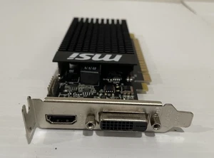 MSI NVIDIA GeForce GT 710 1GB DDR3 1GD3H LP Graphics Card HDMI DVI - Low Profile - Picture 1 of 4