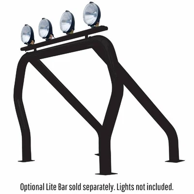 Go Rhino 9009560SSB Black Steel Bed Bars for Silverado Sierra F250 F350 Ram Foto 1 de 3