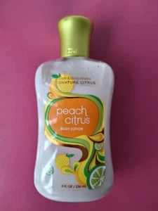 Bath & Body Works PEACH CITRUS Bodylotion 8 fl. Oz. Discontinued Signature Citrus - Bild 1 von 4