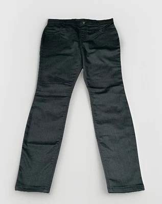 NEW Time And Tru Women's Charcoal Gray Heather High Rise Skinny Jeggings Size L - Image 1 of 4