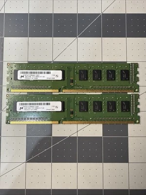 2 Pack - 2GB Micron MT8JTF25664AZ-1G4H1 1Rx8 PC3-10600U Memory - Image 1 of 2