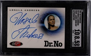 2007 Complete James Bond 007 A32 Ursula Andress as Honey Ryder SGC 8.5 Auto 10 - Picture 1 of 3