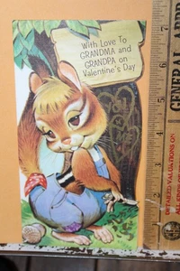 Navaja de Bolsillo Mono Ardilla de Saludo Americano Tarjeta de Felicitación de Colección - Imagen 1 de 3