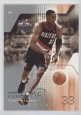 2002-03 NBA Hoops Stars Scottie Pippen #47 HOF - Image 1 of 2