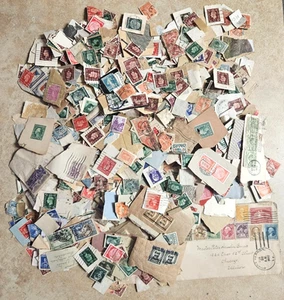 Lote de sellos antiguos cancelados de Mammoth recorrieron el mundo más de 4 oz - Imagen 1 de 6