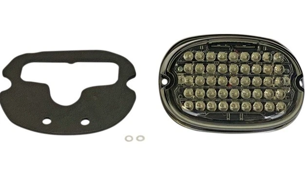 Custom Dynamics Low Profile LED Taillight w/Top Window Smoke #CD-TL-TW-S - Image 1 of 1