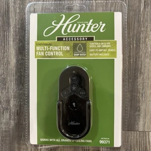 Hunter Universal Multi-Function Fan Remote Control - Model 99371 - Damp Rated - Picture 1 of 2