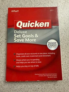 Quicken Deluxe 2011 For Windows- BRAND NEW SEALED. - Picture 1 of 3