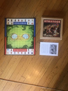 Stratego Nostalgia Series Wooden Box Board Game 2002 Milton Bradley - Complete - Picture 1 of 4