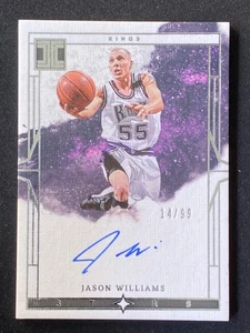 Jason Williams 2023-24 Panini Impeccable Stars Signatures Auto 14/99 #ISS-JWI - Imagen 1 de 2