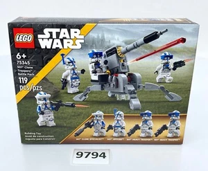 LEGO Star Wars 75345 501st Clone Troopers Battle Pack 119 pieces New in Box - Picture 1 of 5