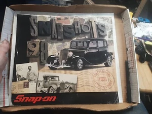 1998 Sammlerstück Oldtimer Memorabilia Vintage Snap-On Schnappschüsse Kalender  - Bild 1 von 6