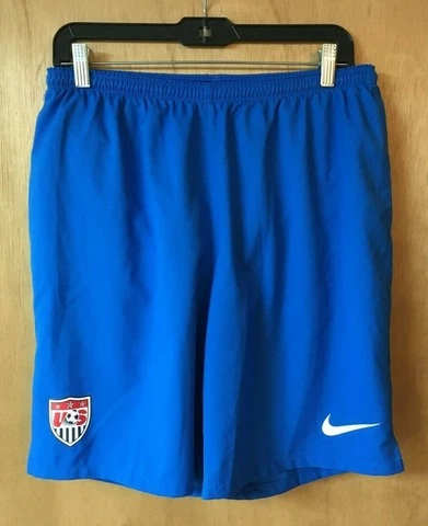 Nike USA Olympics Soccer Shorts Women's Blue - Size L Cover