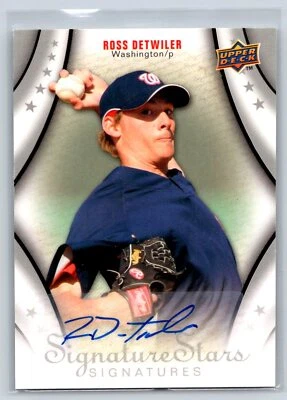 2009 Upper Deck Signature Stars Auto Ross Detwiler #132 - Изображение 1 из 2