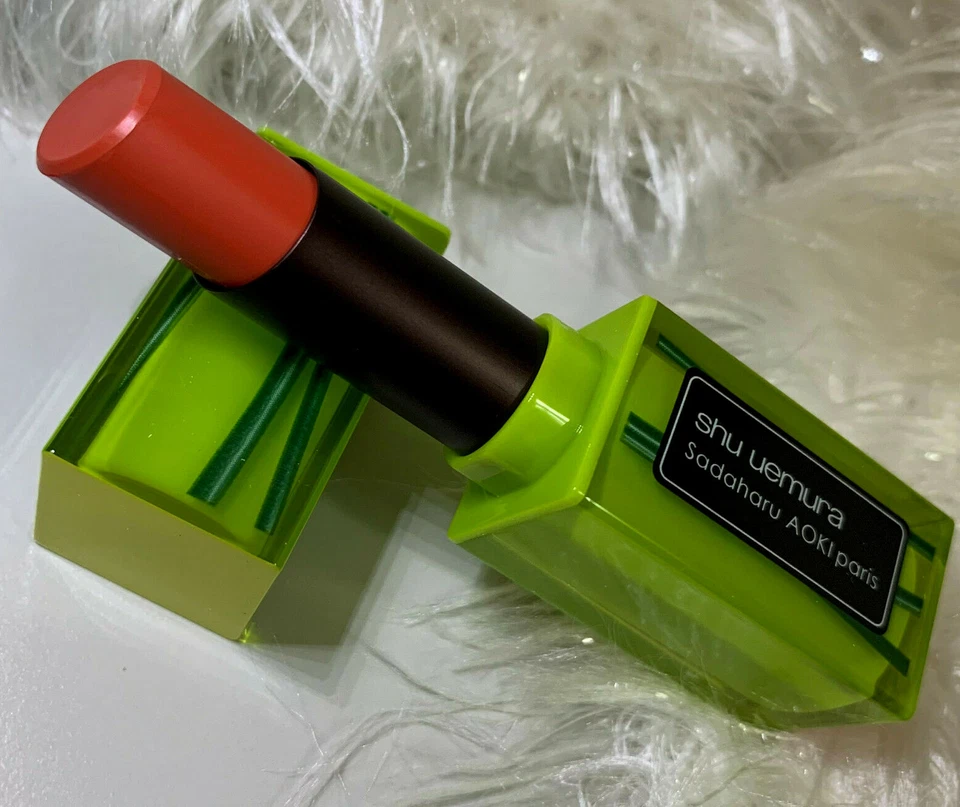 Shu Uemura Rouge Unlimited Matte-Cherry Cream-2021 Sadaharu AOKI Paris LE-RARE~* - Image 1 of 4
