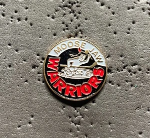 Moose Jaw Warriors 1984-1988 Logo WHL Hockey Pin - Bild 1 von 2