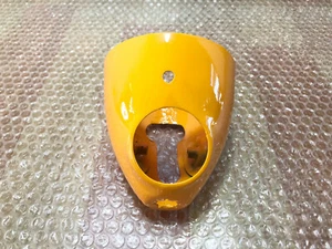 Honda Monkey Mini Trail Z50A Z50 Head Light Bowl Yellow Steel New. - Picture 1 of 12