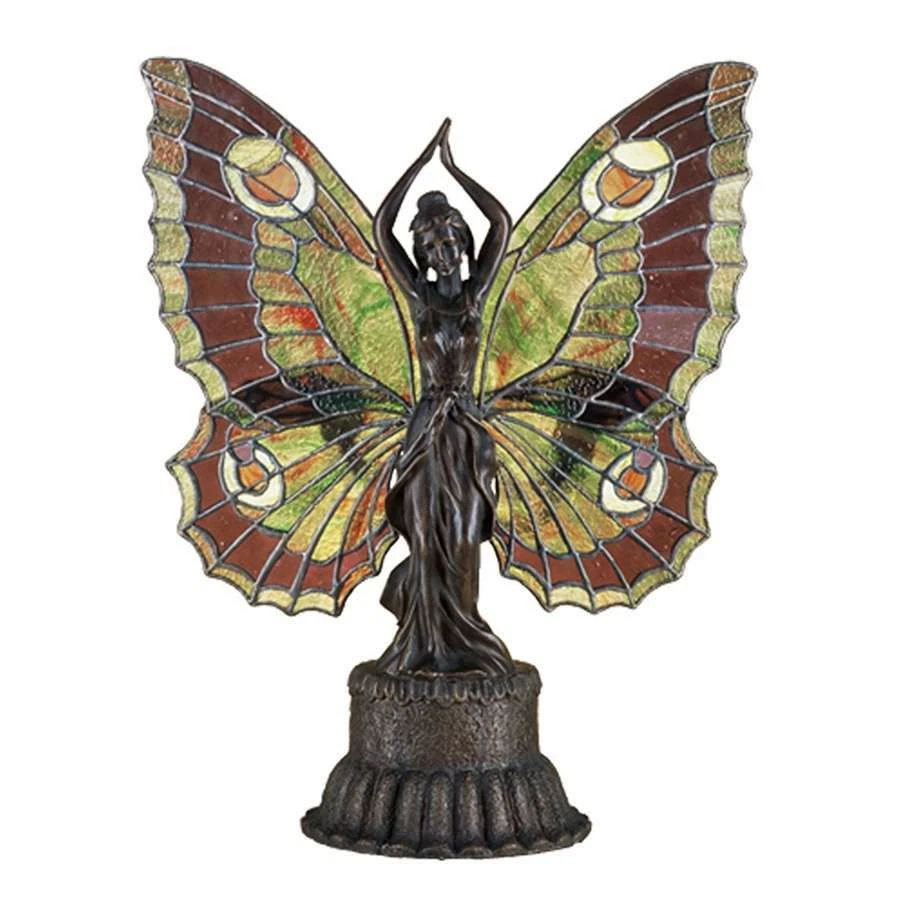 Meyda Lighting 17'H Butterfly Lady Accent Lamp, 59Rwg Pbxa Flw - 48018 - Image 1 of 1