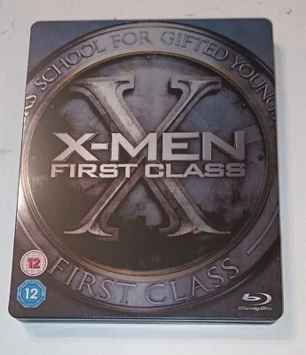 X-MEN FIRST CLASS BLU RAY STEELBOOK (HMV EXCLUSIVE) - Image 1 of 2