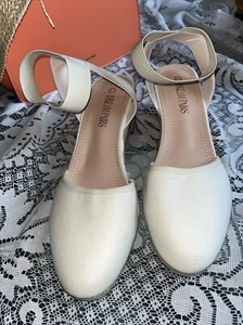 DREAM PAIRS Women Espadrilles Closed Toe Ankle Strap Platform Wedge Sandals 8.5 - Picture 1 of 6