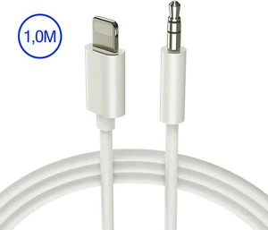 iPhone Kabel zu AUX 3,5 mm Adapter Kabel für iPhone 7 8 11 12 13 Audio Ladekabel - Bild 1 von 4