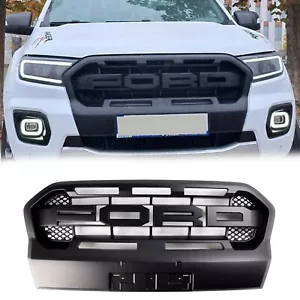 Für Ford Ranger T8 2019-2023 Kühlergrill Grill Wildtrak NEU Raptor-Look - Bild 1 von 2