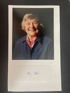 SHIRLEY WILLIAMS - LATE GREAT LABOUR MP - EXCELLENT SIGNED ADDRESS LABEL - Picture 1 of 1
