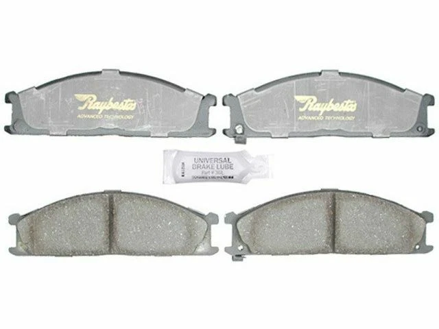 Juego de pastillas de freno delanteras para Nissan Frontier 1998-2004 2,4 L 4 cil 2000 1999 W282FG Foto 1 de 1