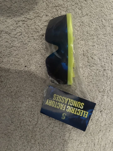 Seattle Mariners Electric Factory Sunglasses T-Mobile SGA 5/6/2023 -New Unopened Cover
