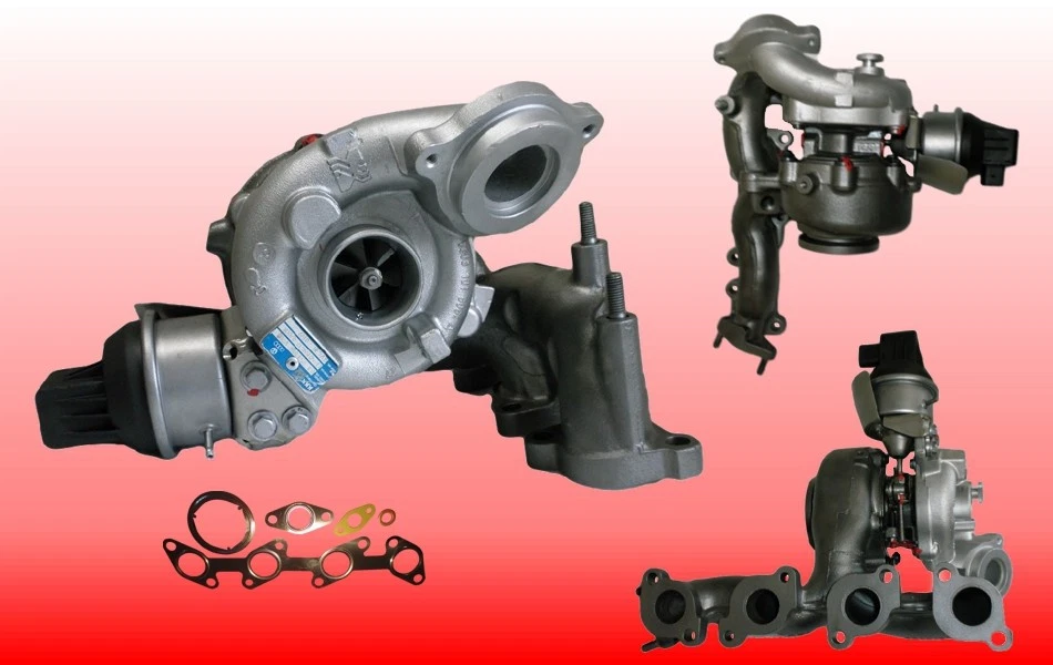 Turbolader Skoda Yeti Audi A3 2.0TDI 103Kw CBAA 53039880205 inkl. Dichtungssatz - Bild 1 von 1
